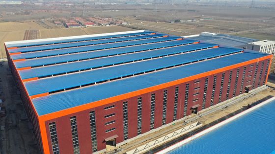 अनुकूलन योग्य इस्पात संरचना भवन आधुनिक पूर्व इंजीनियर धातु भवन SGS CE ISO