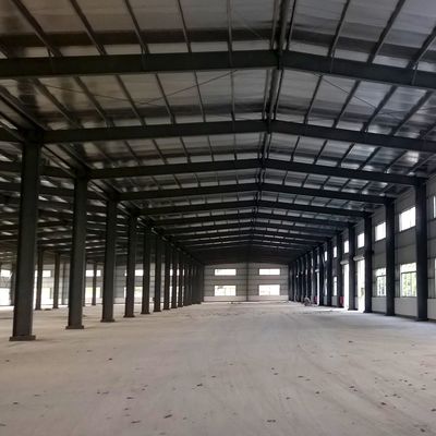 इस्पात संरचना पोर्टेबल धातु फ्रेम हैंगर वेयरहाउस मुक्त वास्तुशिल्प डिजाइन