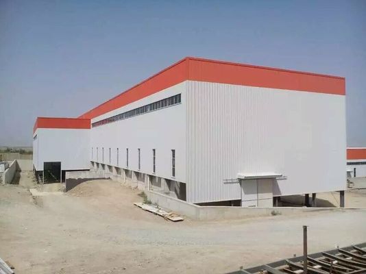 अनुकूलन योग्य किफायती स्टील संरचना व्यापार के लिए गोदाम भंडारण समाधान