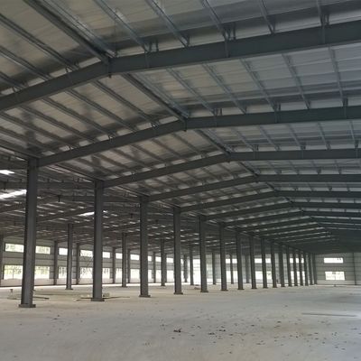 पर्यावरण सूखी निर्माण पीईबी इस्पात संरचना भवन