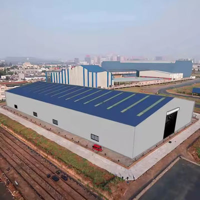 अनुकूलित पूर्वनिर्मित इस्पात संरचना धातु भवन कार्यशालाएं संयंत्र पोल स्टार्न किट फार्म शेड स्व-स्टोरेज कार्यशाला के लिए