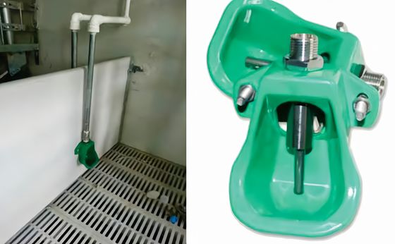 KXD स्टेनलेस स्टील सूअर निप्पल पीनेवाला सूअरघर उपकरण त्वरित स्थापना