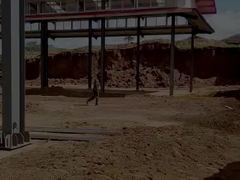 स्टील का गोदाम