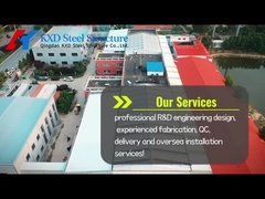 एएसटीएम पूर्वनिर्मित औद्योगिक इस्पात भवन कार्यशाला धातु निर्माण भंडार